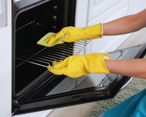 Oven cleaning