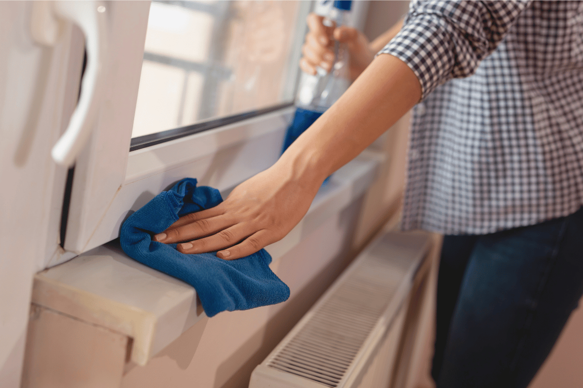 How to Clean Your Room Checklist - Wipe down windows