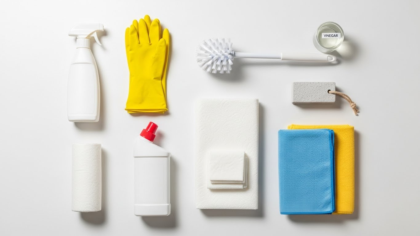 Essentials for Effective Cleaning a toilet