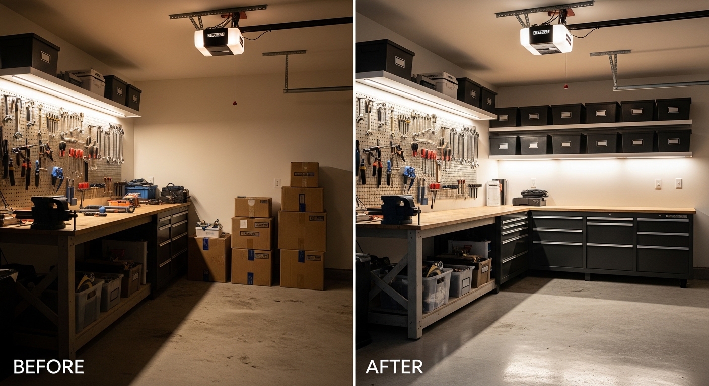 Garage & Basement Section