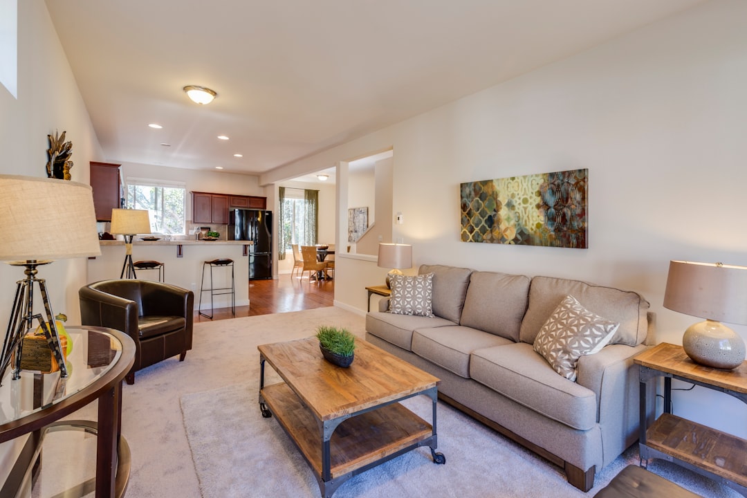 Apartment clubhouse and leasing facility interior